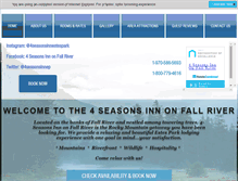 Tablet Screenshot of 4-seasonsinn.com